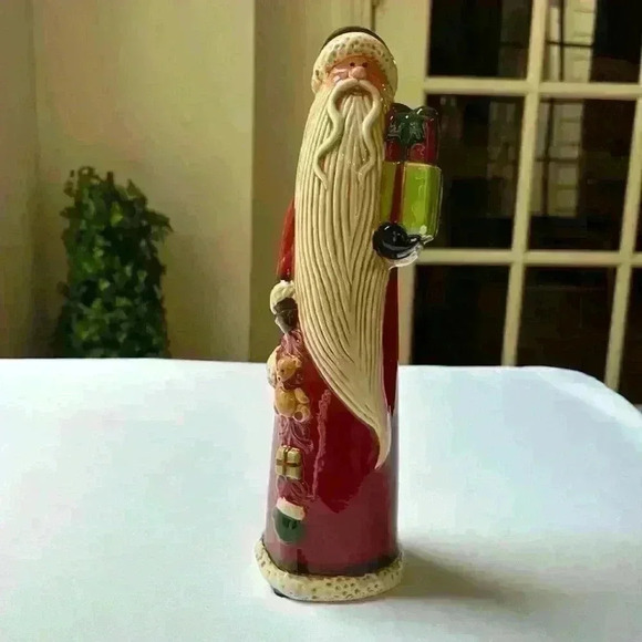 Santa/Saint Nicholas Tall Decorative Item For Christmas/Holiday - Picture 1 of 10
